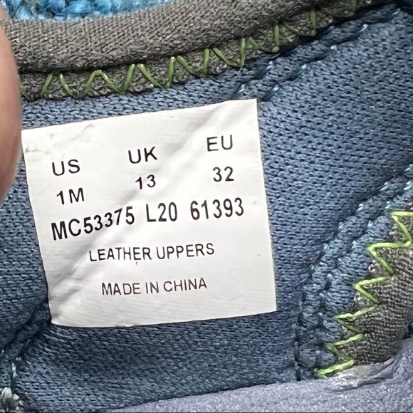 Merrell Kid's Hydro Sandals In Blue Green - Picture 7 of 7